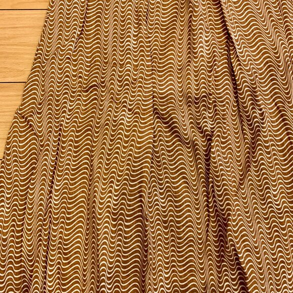 Faithfull the Brand La Costa Maxi Dress Cut out linen L - Picture 7 of 11